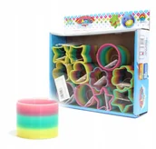Gry planszowe - MAGICZNA SPRĘŻYNA sprężynka tęczowa ZESTAW 12 SZT - miniaturka - grafika 1