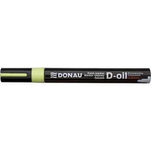 Donau Marker D-oil olejowy 2,8mm gruby - żółty - Markery permanentne - miniaturka - grafika 1