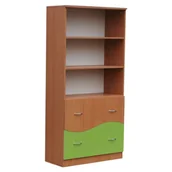 Meble do szkół i przedszkoli - Szafa szkolna Fala 29, szer. 800 mm - miniaturka - grafika 1