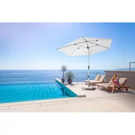 Parasole ogrodowe - KNIRPS APOLL 290 cm - parasol do centrum ogrodniczego : Kolor parasola - Jasnoszary - miniaturka - grafika 1