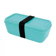 Lunch boxy - Pojemnik prostokątny na lunch 0,75 l. SUNSET turkusowy - miniaturka - grafika 1