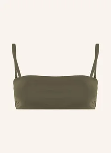 Calvin Klein Góra Od Bikini Bandeau Grisaille gruen - Stroje kąpielowe - miniaturka - grafika 1