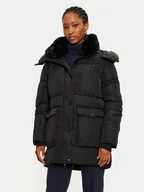 Kurtki damskie - Rinascimento Kurtka zimowa CFC0118343003 Czarny Loose Fit - miniaturka - grafika 1