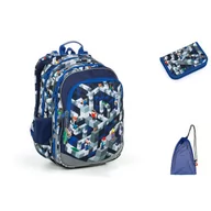 Plecaki szkolne i tornistry - Topgal Komplet szkolny ELLY 19014 SET MEDIUM - miniaturka - grafika 1