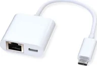 Adaptery i przejściówki - Adapter USB Roline Konwerter ROLINE USB 3.2 Gen 2 na Gigabit Ethernet, 1x port PD - miniaturka - grafika 1