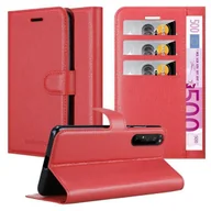 Etui i futerały do telefonów - Etui ochronne Cadorabo do Sony Xperia 1 II w kolorze czerwonym etui na telefon komórkowy z magnetycznym zamknięciem - miniaturka - grafika 1