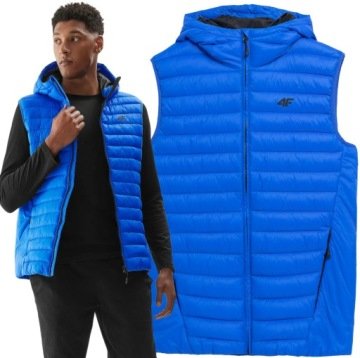 Męski Bezrękawnik Puchowy 4F Kamizelka TVESM063 M