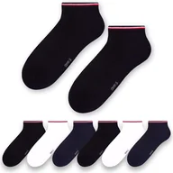 Skarpetki męskie - 6X Stopki męskie z paskami art. 075 Steven - miniaturka - grafika 1