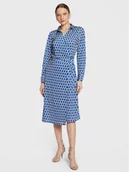 Sukienki - Replay Sukienka codzienna W9023.000.73923 Niebieski Regular Fit - miniaturka - grafika 1