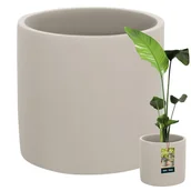 Donice - Doniczka ceramiczna cylinder betonowa na kwiaty fi 23 cm - KOTARBAU - miniaturka - grafika 1