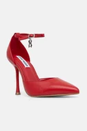 Czółenka - Steve Madden szpilki skórzane Sparx kolor czerwony SM11003197 - miniaturka - grafika 1