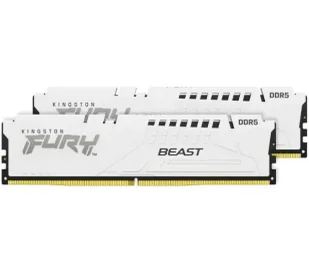 Kingston FURY Beast DDR5 32GB 2 x 16GB 5200 CL36 Biały - Pamięci RAM - miniaturka - grafika 1