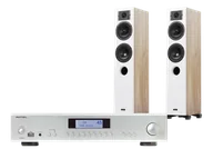 Zestawy stereo - Rotel A12 MKII (srebrny) + Diva 5 (dąb) - miniaturka - grafika 1