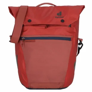 Deuter Mainhattan Torba rowerowa 33 cm redwood-ink - Sakwy rowerowe - miniaturka - grafika 1