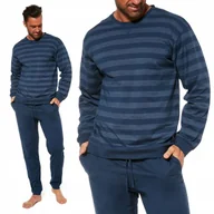 Piżamy męskie - ﻿PIŻAMA męska Cornette Loose 117/235 w PASKI - XL - miniaturka - grafika 1