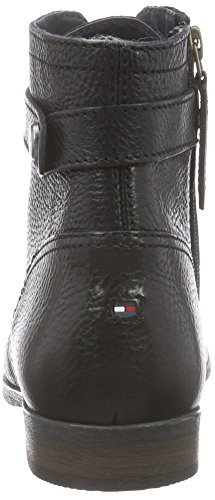 Tommy Hilfiger BILLIE 14A damskie kozaki z krótką cholewką, czarny - czarny (Black 990) - 40 EU