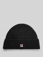 Czapki damskie - Czapka beanie z wyhaftowanym logo model ‘BIELLA’ - miniaturka - grafika 1
