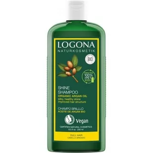 Logona WYPRZEDAŻ Szampon połysk z olejem arganowym - 250 ml - - Szampony do włosów - miniaturka - grafika 1