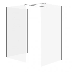 CERSANIT S601-197 SET B810 WALK-IN MILLE CHROM 90X90X90X200 WIR - Kabiny prysznicowe - miniaturka - grafika 1