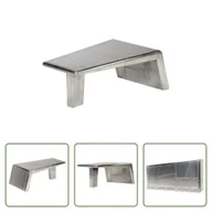 Ławy i stoliki kawowe - The Living Store Aviator stolik kawowy aluminiowy w stylu samolotu vintage - miniaturka - grafika 1