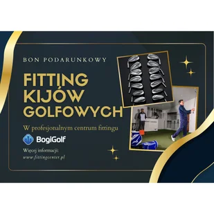 Bon podarunkowy na fitting kijów golfowych 2h - Golf - miniaturka - grafika 1