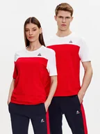 Koszulki i topy damskie - Le Coq Sportif T-Shirt Unisex 2310366 Czerwony Regular Fit - miniaturka - grafika 1