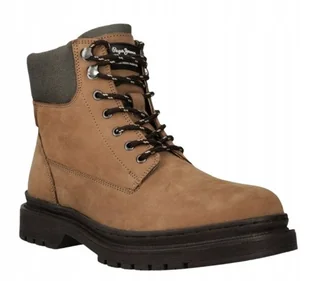 PEPE JEANS HARRY BOOT BUTY MĘSKIE BRĄZOWE 44 AWE - Botki męskie - miniaturka - grafika 1