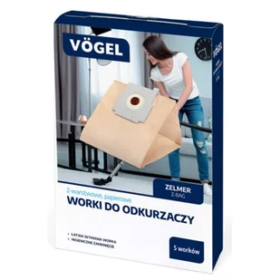 VÖGEL Worki do odkurzacza VÖGEL Z-BAG (5 sztuk) - Worki do odkurzaczy - miniaturka - grafika 1