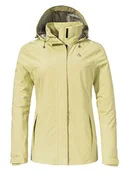 Kurtki i kamizelki sportowe damskie - Schöffel Kurtka funkcyjna "Gmund" w kolorze żółtym - miniaturka - grafika 1
