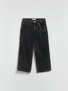 Reserved - Jeansy baggy - czarny - Spodnie i spodenki dla chłopców - miniaturka - grafika 1