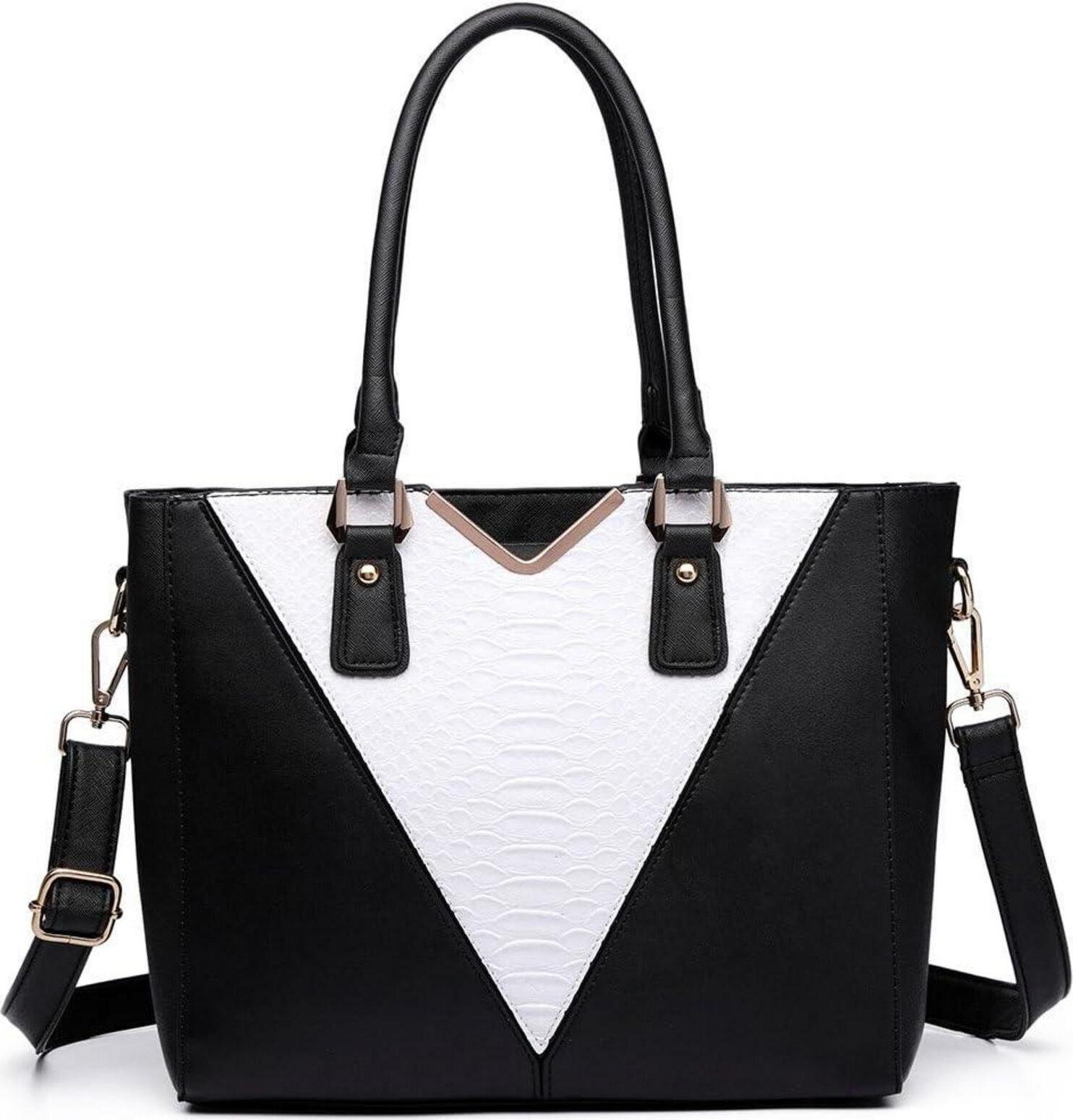 Miss Lulu torebka damska torba na ramię shopper torba do pracy torba z uchwytem