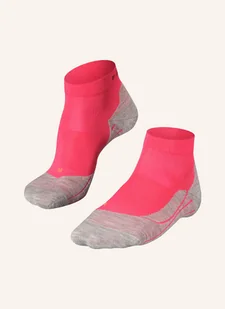 Falke Skarpety Do Biegania ru4 Short rosa - Skarpetki damskie - miniaturka - grafika 1