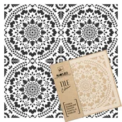 Szablony malarskie - Nakleo szablon malarski // płytki - kafelki // CARIA - 30x30cm - miniaturka - grafika 1