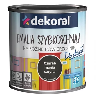 Dekoral Dekoral Emalia szybkoschnąca czarna magia 200 ml - Emalie - miniaturka - grafika 1