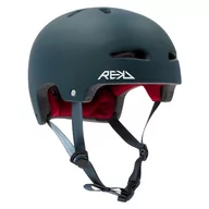 Kaski rowerowe - Kask REKD Protection Ultralite In-Mold blue S-M - miniaturka - grafika 1