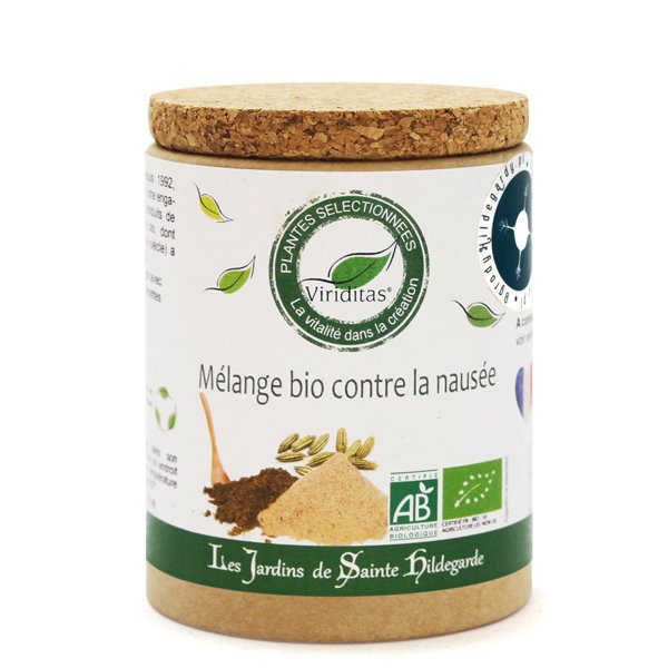 Przyprawy i zioła - Mieszanka na nudności 50g Bio* / Les Jardins de Sainte-Hildegarde