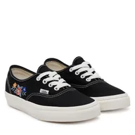 Trampki damskie - Tenisówki Vans Authentic VN000D8BF2B1 Czarny - miniaturka - grafika 1