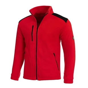 Bluza robocza. Polar. Czerwony. 350g ROZM XL - Odzież robocza - miniaturka - grafika 1
