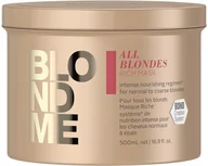 Maski do włosów - Schwarzkopf Schwarzkopf BLONDME All Blondes Rich Mask Bogata maska odżywcza do włosów blond 500ml 17113 - miniaturka - grafika 1