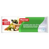 Folia, papier śniadaniowy, serwetki - Worki Śniadaniowe 25/35 (Op=100Szt) Master - miniaturka - grafika 1