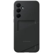 Etui i futerały do telefonów - Etui Samsung EF-OA356TBEGWW A35 5G A356 czarny/black Card Slot Cover - miniaturka - grafika 1