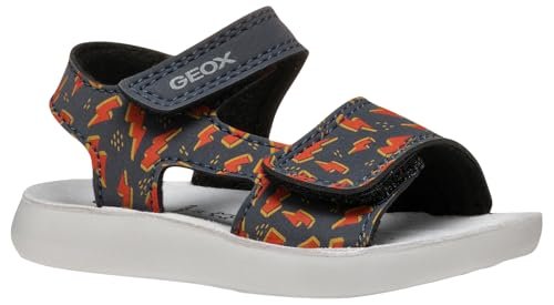 Geox B Sandal Lightfloppy dla dzieci i młodzieży, granatowy, 26 EU