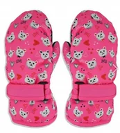 Moda i Uroda OUTLET - Rękawiczki narciarskie nieprzemakalne na śnieg sanki YO 1PALCZASTE 12 CM - miniaturka - grafika 1