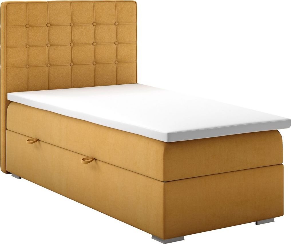 Elior Pojedyncze łóżko kontynentalne Rimini 90x200 - 58 kolorów