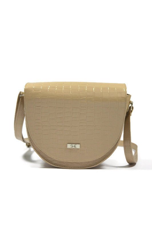 Beżowa listonoszka półksiężyc krokodyl