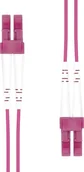 Kable - Garbot B-01-50405 kabel optyczny 0,5 m LC OM4 Fioletowy - miniaturka - grafika 1