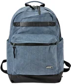 Plecaki - Męski plecaki Pierre Cardin 615091 URIX02 niebieski poliester - None - miniaturka - grafika 1