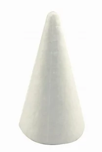 Stożek styropianowy 26 cm - Prace ręczne dla dzieci - miniaturka - grafika 1