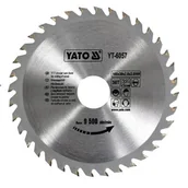 Tarcze do pił - YATO PIŁA TARCZOWA Z WĘGLIKIEM 160X36X30 MM (YT-6057) - miniaturka - grafika 1