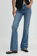 Spodnie damskie - Sisley jeansy damskie high waist 4A1WLE034 - miniaturka - grafika 1